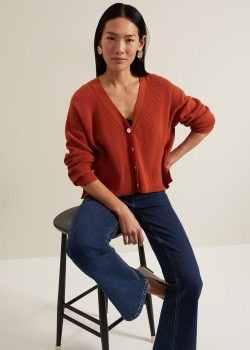 PEABRC01 Phase Eight Ribbed Cardigan