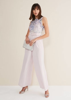 PEHDJ01 Phase Eight Ditsy Print Jumpsuit