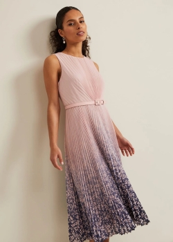 PESPMD01 Phase Eight Printed Midi Dress