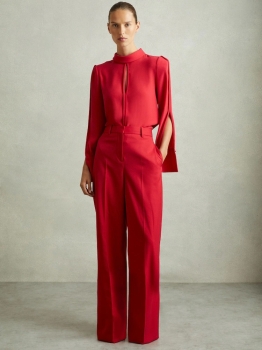 RAPWBWLT01 REISS WIDE LEG TROUSERS