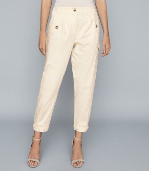 RBTCT01 REISS TAPERED CARGO TROUSERS
