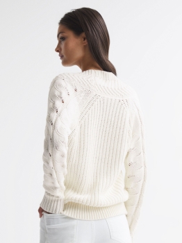 RCCKSNJ01 REISS CABLE KNIT JUMPER