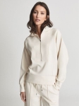 RLLZNH02 REISS ZIP NECK HOODIE