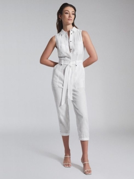 RMLSHS04 REISS LEATHER HEELED SANDALS