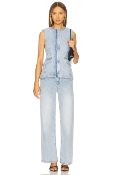 SCDT01 SIMKHAI Denim Top