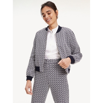 TCMB01 TOMMY HILFIGER MONOGRAM BOMBER