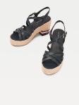 THSWS01 TOMMY HILFIGER SEQUINS WEDGE SANDAL
