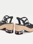 THSWS01 TOMMY HILFIGER SEQUINS WEDGE SANDAL