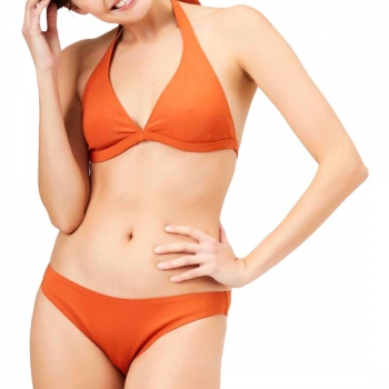 VPSWHTB01 Vilebrequin Solid Water Halter Top & Brief