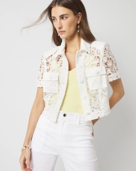 WSLJ01 WHBM Lace Jacket